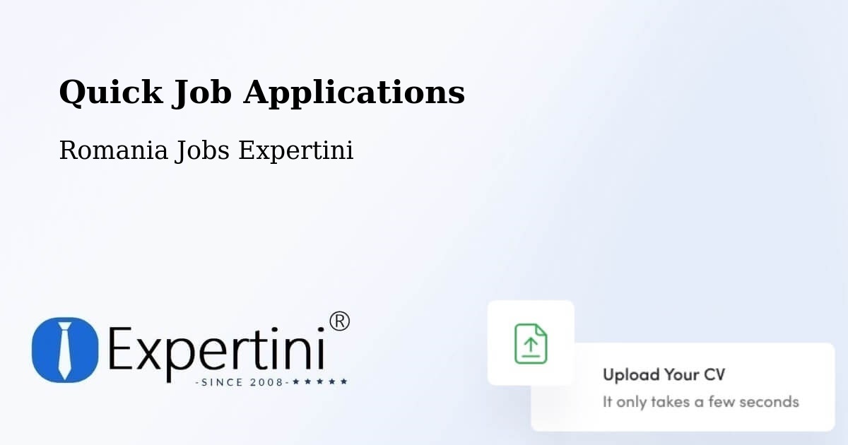 Quick Apply Feature – Ditrău - Romania Jobs Expertini